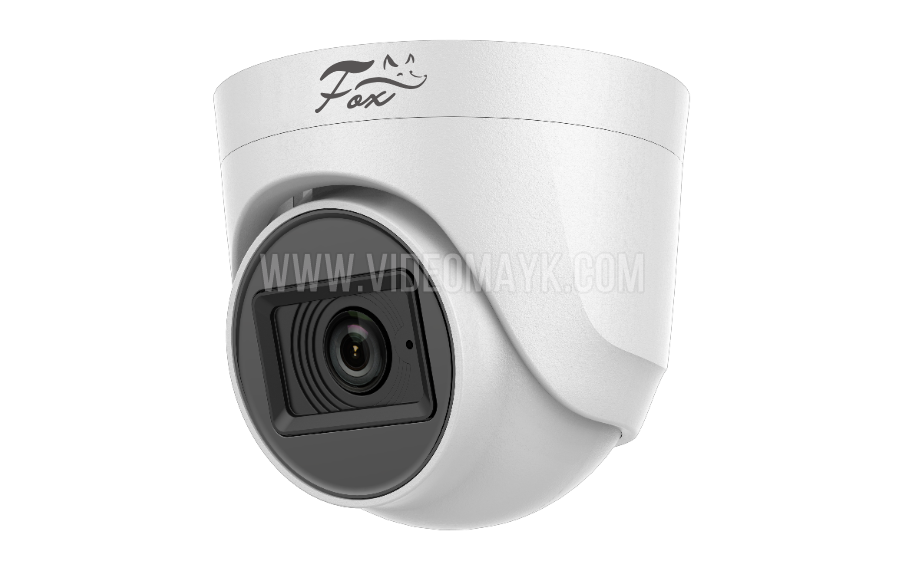 FOX FX-D29F-IR MIC Камера купольная 2МП со встроенным микрофоном TVI/AHD/CVI, ИК-20м, f2.8