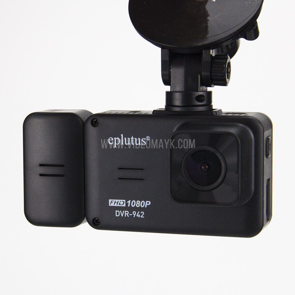 Автомобильный видеорегистратор Eplutus DVR-942 / 3 камеры