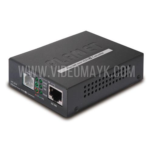 VC-231 VDSL2 Ethernet конвертер(передача интернета через полевку)